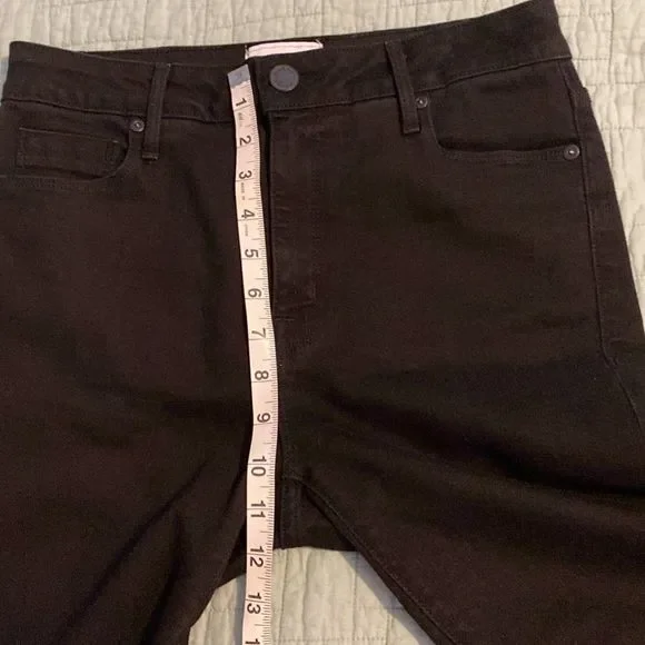 PARKER Smith Black Skinny Jeans High Waist Women’s Size 6/28 - Picture 10 of 11